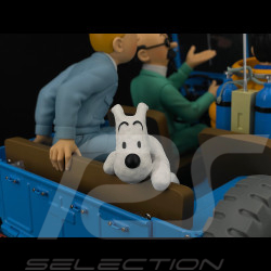Tintin The Blue Jeep - Destination Moon - Blue 1/8 44300