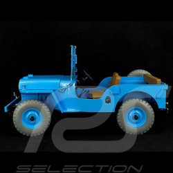 Tintin The Blue Jeep - Destination Moon - Blue 1/8 44300