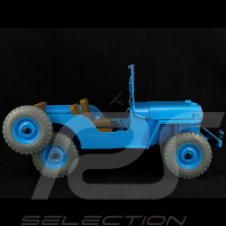 Tintin The Blue Jeep - Destination Moon - Blue 1/8 44300