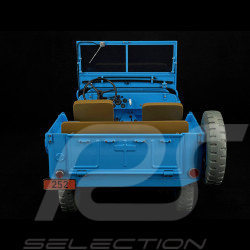 Tintin La Jeep Bleue - Objectif Lune - Bleu 1/8 44300