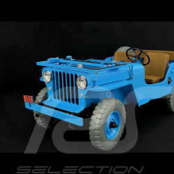Tintin La Jeep Bleue - Objectif Lune - Bleu 1/8 44300