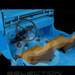 Tintin The Blue Jeep - Destination Moon - Blue 1/8 44300