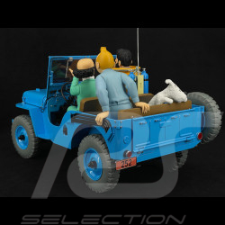 Tintin La Jeep Bleue - Objectif Lune - Bleu 1/8 44300