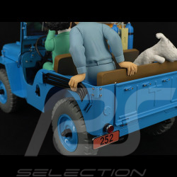 Tintin The Blue Jeep - Destination Moon - Blue 1/8 44300