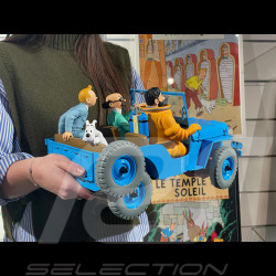 Tintin The Blue Jeep - Destination Moon - Blue 1/8 44300