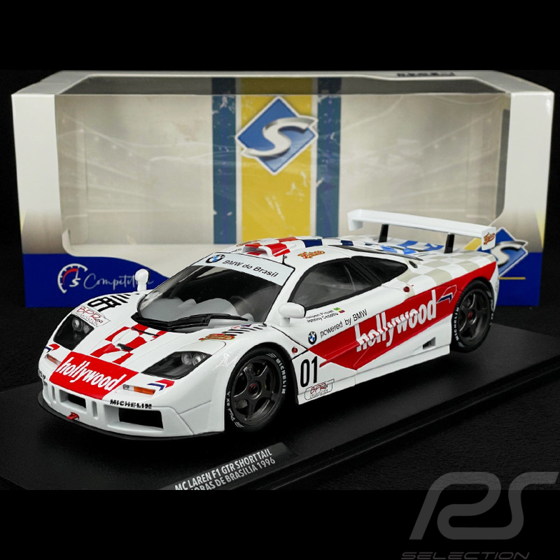 McLaren F1 GTR Short Tail n° 1 Vainqueur 2h Brésil 1996 1/18 Solido S1804111