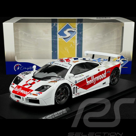 McLaren F1 GTR Short Tail n° 1 Winner 2h Brazil 1996 1/18 Solido S1804111