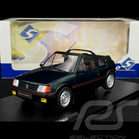 Peugeot 205 1.6 CTI Cabriolet 1986 Metallicgrün 1/18 Solido S1806204