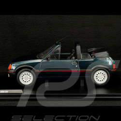 Peugeot 205 1.6 CTI Cabriolet 1986 Vert Métallisé 1/18 Solido S1806204