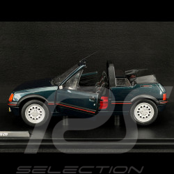 Peugeot 205 1.6 CTI Cabriolet 1986 Vert Métallisé 1/18 Solido S1806204