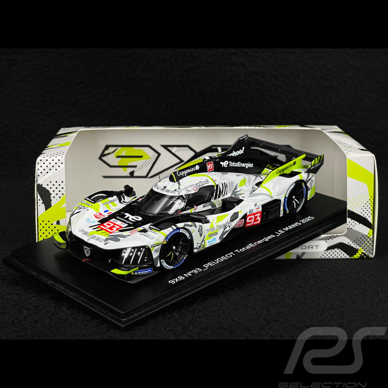 Peugeot 9X8 n° 93 24h Le Mans 2025 1/43 Spark SP687