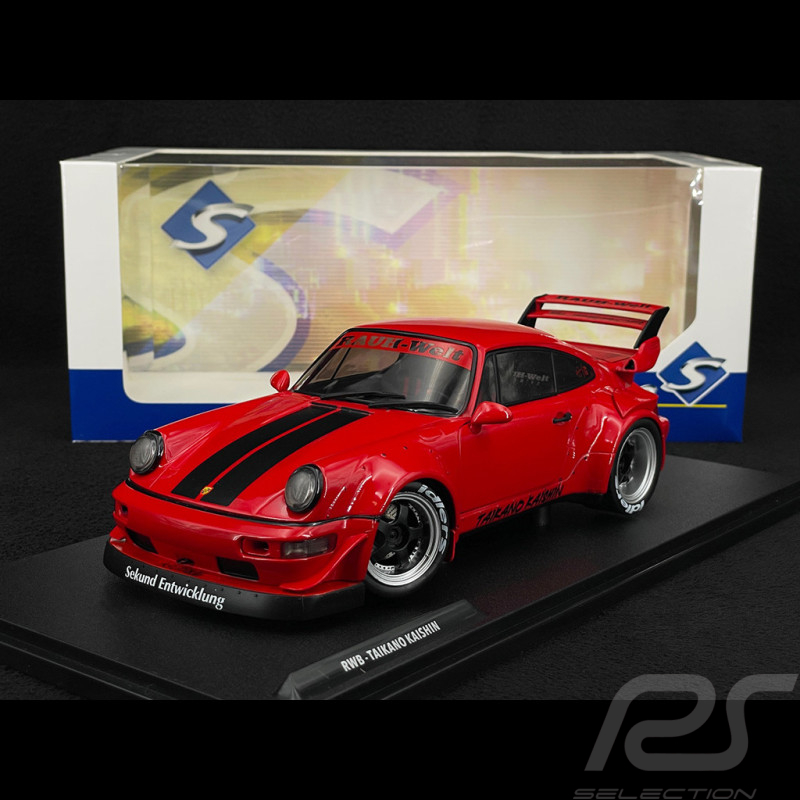 Porsche 911 RWB Type 964 Body Kit Taikano Kaishin 2024 Rouge 1/18 Solido S1807514