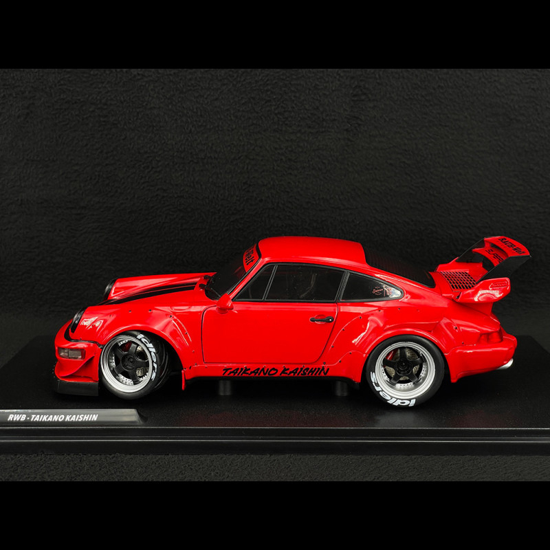 Porsche 911 RWB Typ 964 Body Kit Taikano Kaishin 2024 Rot 1/18