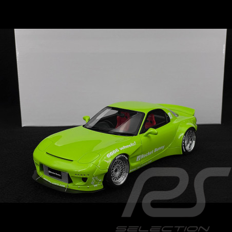 Mazda RX7 FD3S Rocket Bunny Aero V1 2015 Pearl Green 1/18 Ottomobile OT1155