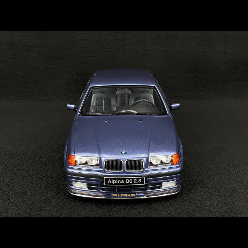 BMW E36 Alpina B6 2.8 1992 Blue Metallic 1/18 Ottomobile OT1180