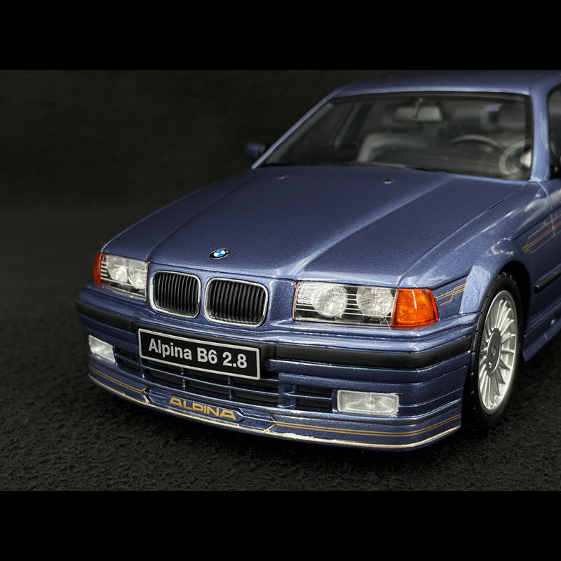 BMW E36 Alpina B6 2.8 1992 Blue Metallic 1/18 Ottomobile OT1180