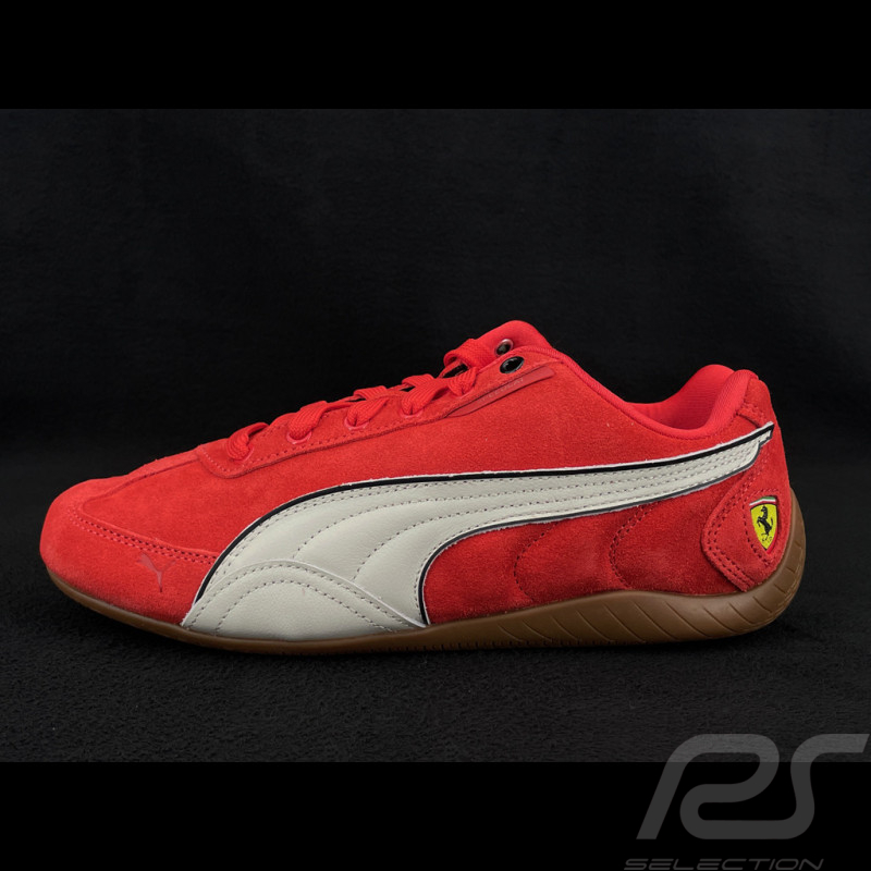 Ferrari Schuhe Speedcat Puma F1 Team Leclerc / Hamilton Sport Sneaker Rot 309125-02