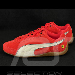 Chaussure Ferrari Speedcat Puma F1 Team Leclerc / Hamilton Sport Sneaker Rouge 309125-02