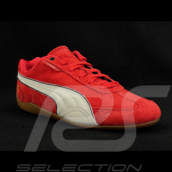 Chaussure Ferrari Speedcat Puma F1 Team Leclerc / Hamilton Sport Sneaker Rouge 309125-02