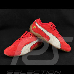 Chaussure Ferrari Speedcat Puma F1 Team Leclerc / Hamilton Sport Sneaker Rouge 309125-02
