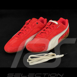 Chaussure Ferrari Speedcat Puma F1 Team Leclerc / Hamilton Sport Sneaker Rouge 309125-02