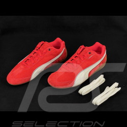 Chaussure Ferrari Speedcat Puma F1 Team Leclerc / Hamilton Sport Sneaker Rouge 309125-02