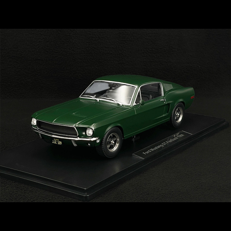 Modellauto Ford Mustang GT Fastback 1968 Grün Bullitt Steve McQueen 1 Greenlight Collectibles