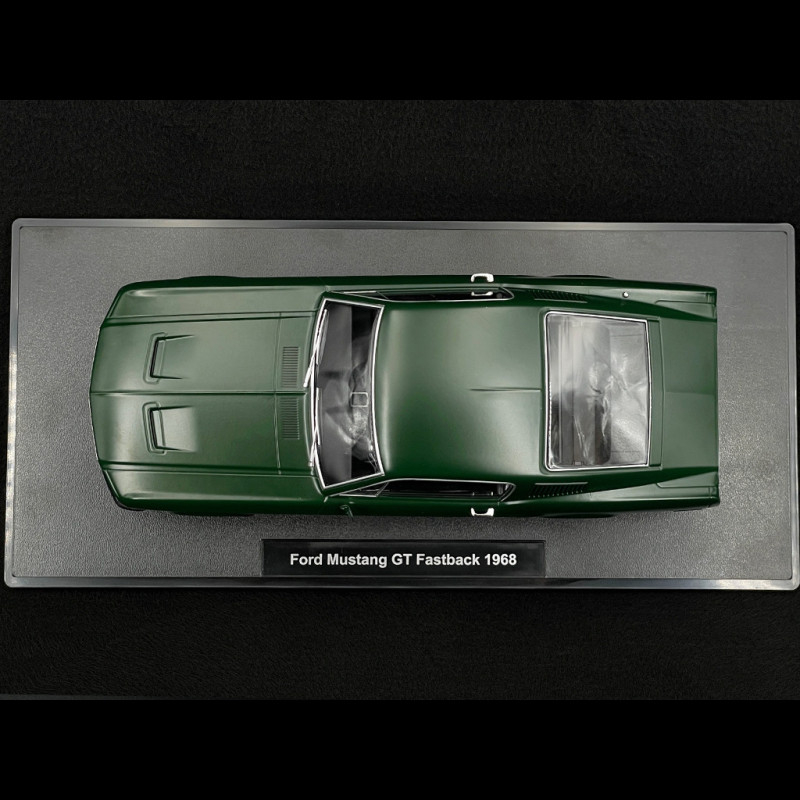 Greenlight Ford Mustang GT Fastback 1968 – Steve McQueen Bullitt – 1/64 Vert – édition Limitée