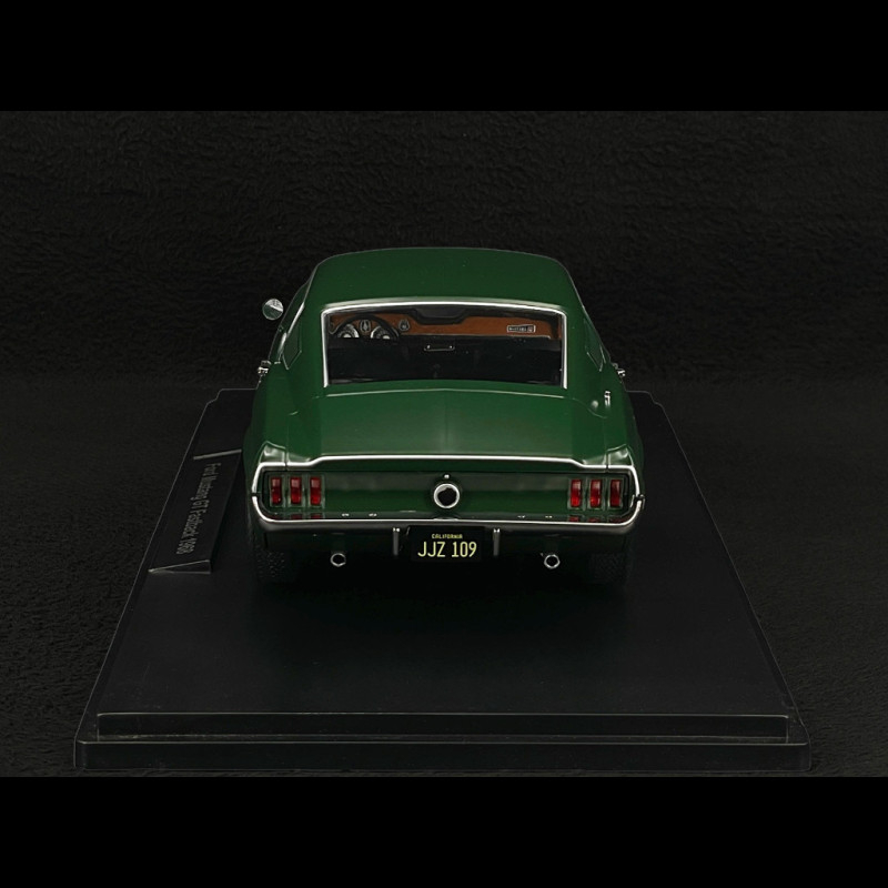 1:18 Ford Mustang GT Fastback - 1968 - Vert foncé (Steve McQueen