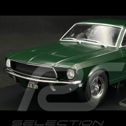 Ford Mustang GT Fastback 1968 Steve McQueen “Bullitt” Dark Green 1/18 KK-Scale KKDC181395