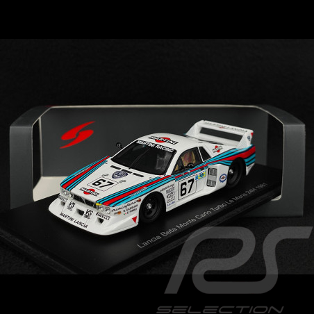 Lancia Beta Montecarlo Turbo n° 67 24h Le Mans 1981 1/43 Spark S1385