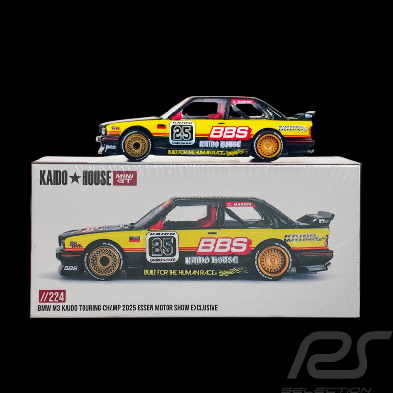 BMW M3 Kaido Touring Champ N °25 Exclusivité Essen Motorshow 2025 1/64 Kaidohouse X Mini GT KHMG224