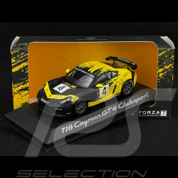 Porsche 718 Cayman GT4 Clubsport 2019 n° 4 Forza Motorsport 7 1/43 Minichamps WAP0204150K