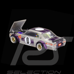 Nissan Skyline 2000 GT-R Kaido Works V1 1969 Violet 1/64 Kaidohouse X Mini GT KHMG165