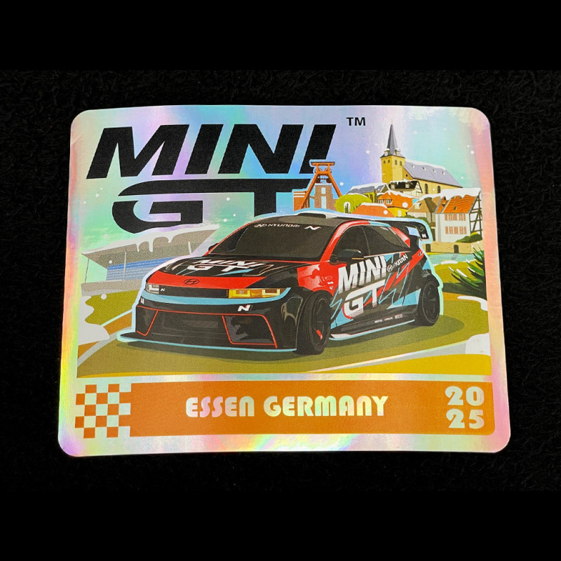 Mini Gt Sticker Sticker MINI GT ESSEN Germany Motorshow HYUNDAI Ioniq 5N