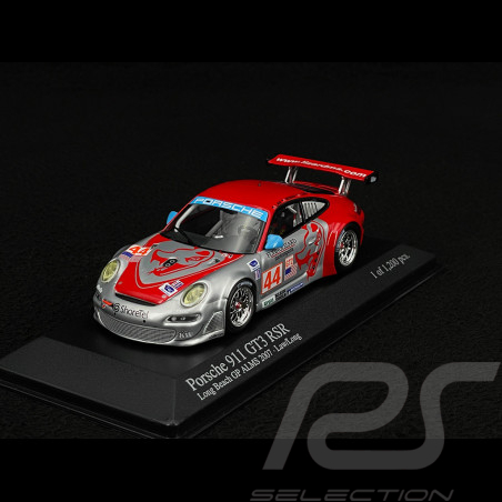 Porsche 911 GT3 RSR Type 997 n° 44 GP Long Beach ALMS 2007 1/43 Minichamps 400076444