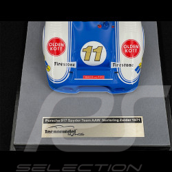 Porsche 917 Spider n° 11 Team AAW Interserie Norisring Zolder 1971 1/18 Tecnomodel TM18-135C