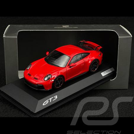 Porsche 911 GT3 type 992 2021 rouge Indien 1/43 Minichamps WAP0201510M006