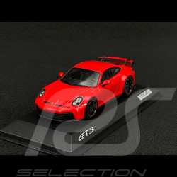 Porsche 911 GT3 type 992 2021 rouge Indien 1/43 Minichamps WAP0201510M006
