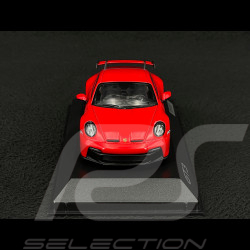Porsche 911 GT3 type 992 2021 Indischrot 1/43 Minichamps WAP0201510M006
