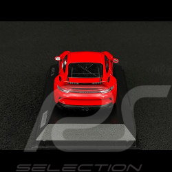 Porsche 911 GT3 type 992 2021 rouge Indien 1/43 Minichamps WAP0201510M006