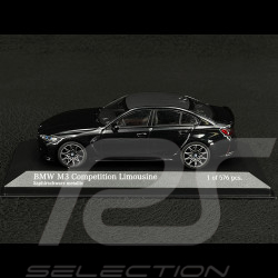 BMW M3 Competition Limousine 2020 Saphirschwarz Metallic 1/43 Minichamps 410020202