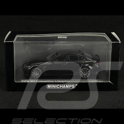 BMW M3 Competition Limousine 2020 Sapphire Black Metallic 1/43 Minichamps 410020202