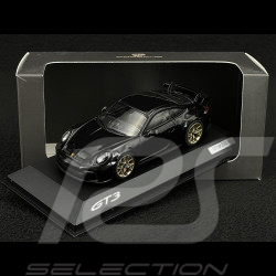Porsche 911 GT3 type 992 2021 deep black metallic 1/43 Minichamps WAP0201520M007