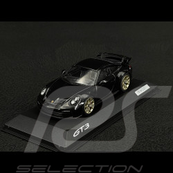 Porsche 911 GT3 type 992 2021 deep black metallic 1/43 Minichamps WAP0201520M007
