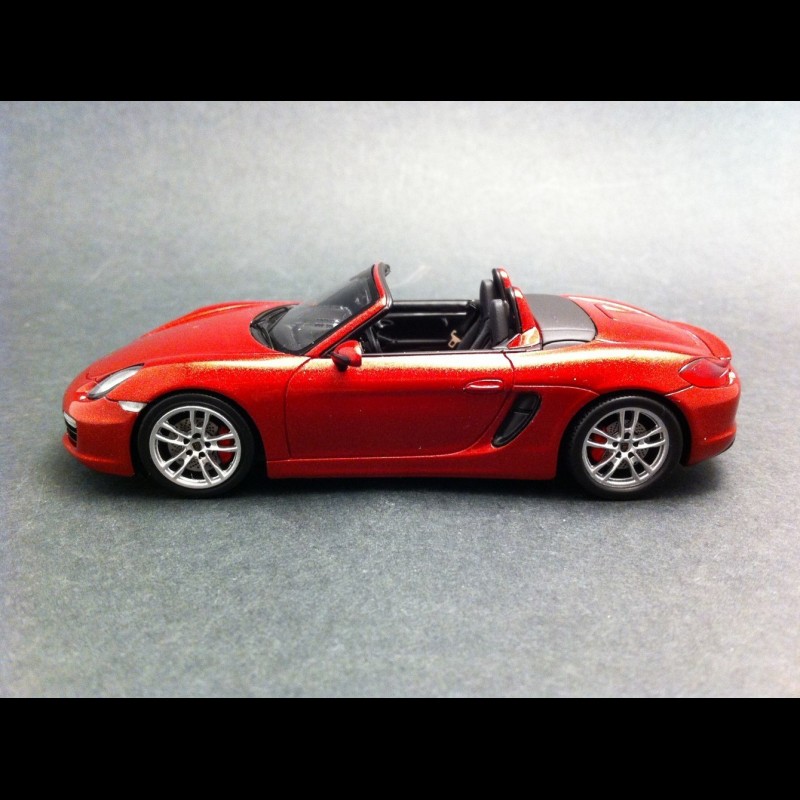 Porsche Boxster S 981 rouge 1/43 Spark WAP0202020C