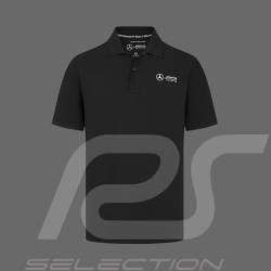 Mercedes Poloshirt Low Cost AMG Petronas F1 Team Hamilton / Russell / Antonelli Black 701227036-001 - men