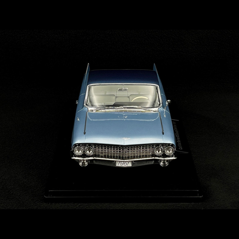 Cadillac DeVille Series 62 Coupe 1961 Light Metallic Blue 1/18 KK