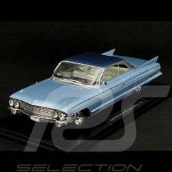 Cadillac DeVille Series 62 Coupe 1961 Hellmetallicblau 1/18 KK Scale KKDC181251