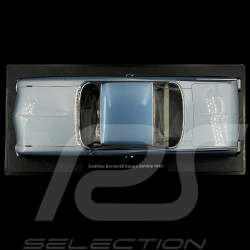 Cadillac DeVille Series 62 Coupe 1961 Hellmetallicblau 1/18 KK Scale KKDC181251